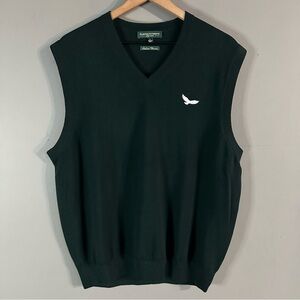 Fairway & Greene‎ Signature 100% Italian Merino Wool Sweater Vest | Hunter Green